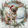 Christmas Metal Wall Art for Home Living Room Kitchen Decor