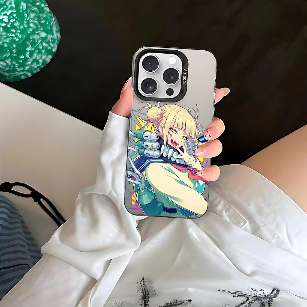 Anime Himiko Toga Cartoon Phone Case For iPhone 17 16e 16 15 14 13 12 11 Mini Pro Max XR XSMAX 8 7 Air Plus Anti Fall Back Cover