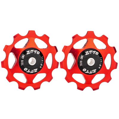 ZTTO Durable 11T 13T Bicycle Rear Derailleur Jockey Wheel Steel Bearing Pulley Guide Roller Sealed Bearing Outdoor Cycling Parts