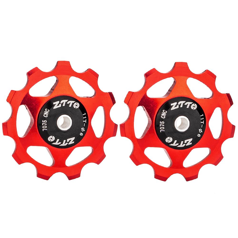 ZTTO Durable 11T 13T Bicycle Rear Derailleur Jockey Wheel Steel Bearing Pulley Guide Roller Sealed Bearing Outdoor Cycling Parts 11T