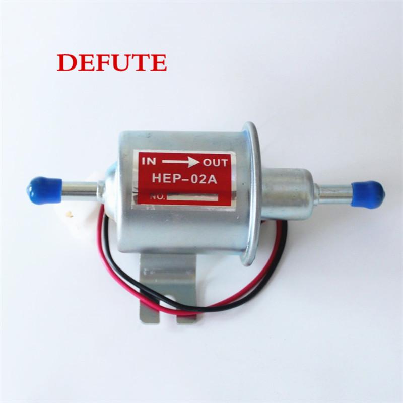 diesel injector valve ATV 12V/14V Electric Fuel Pump For Low Pressure Bolt Fixing Wire Diesel Petrol HEP-02A For Car Carburetor