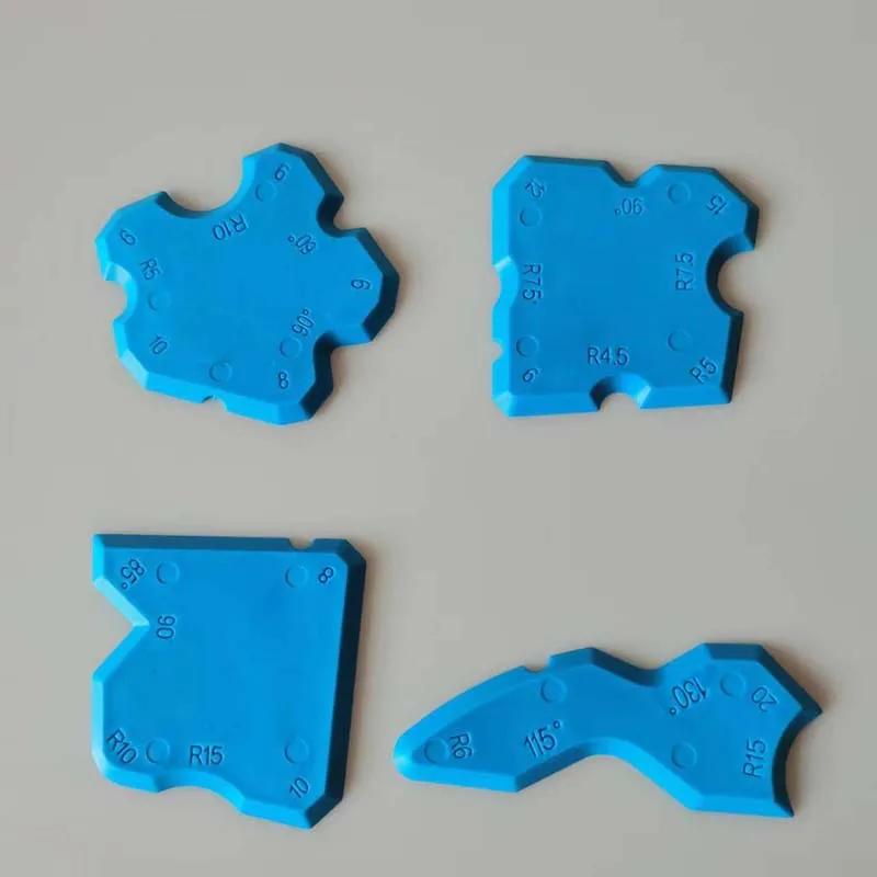 Set de instrumente de calafat din silicon Dispozitiv de împrăștiere a etanșării pentru îmbinări Spatulă răzuitoare pentru țiglă, fereastră, chit, îndepărtarea marginilor Unelte de construcție de bucătărie