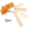 2/4Pcs Hair Painting Brush Acrylic Paints Nylon Oil Paint Brush Watercolor Paint Drawing Art Supplies Wood Handles