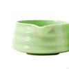 Ceramic Matcha Bowl Handcrafted Porcelain Tea with Pouring Spout for Friends Household