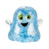 Stress Relief Ghost Shape Slow Rise Squishy Fidget Toy with Glitter Pumpkin Halloween Decor for Kids Adults Anxiety Relief/transparent