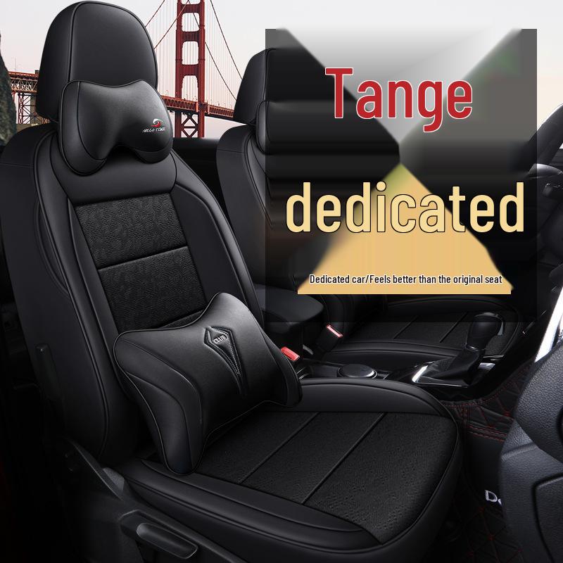 CLY Custom Leather Seat Covers for Volkswagen T-ROC: All-Season Sport Cushion Pads