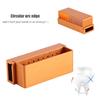 Aluminium Disinfection Box Case Dental Bur Burs Block Holder Autoclavable Dentist Tool Gold