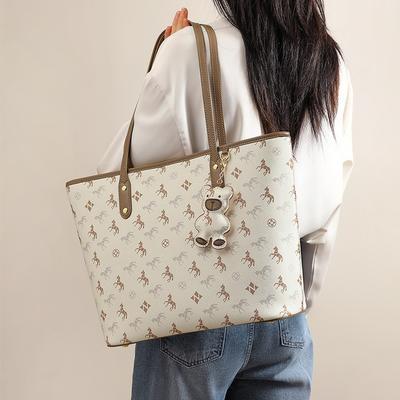 New Tote Bag Large Capacity Student Handbag Versatile One-shoulder Work Commuting Bag