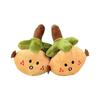 Charming Lucky Orange Plush Pendant Keychain Toy - Quirky and Adorable Accessory Gift