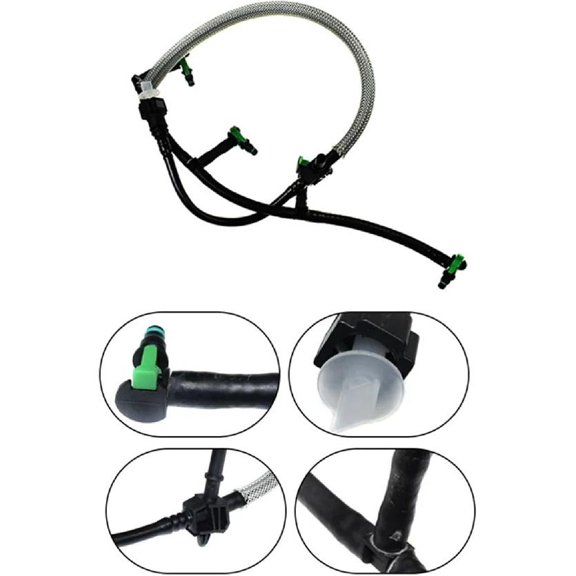 BK2Q9K022AF 9801197080 Fuel Return Line Hose Pipe Injector Hose Compatible With Transit Mk6 Mk7 Minibus 1761934