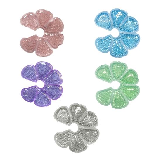 Reusable Breast Ice Pack Gel Therapy Pad for Nursing Breastfeeding Surgery Hot Cold Compress Bags for Engorgement Relief Reduce Pumping Time
