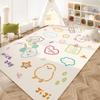 Cute Cartoon Animal Children's Rug Non-Slip Washable Baby Crawling Mat Bedroom Play Floor Mat Home Decoration