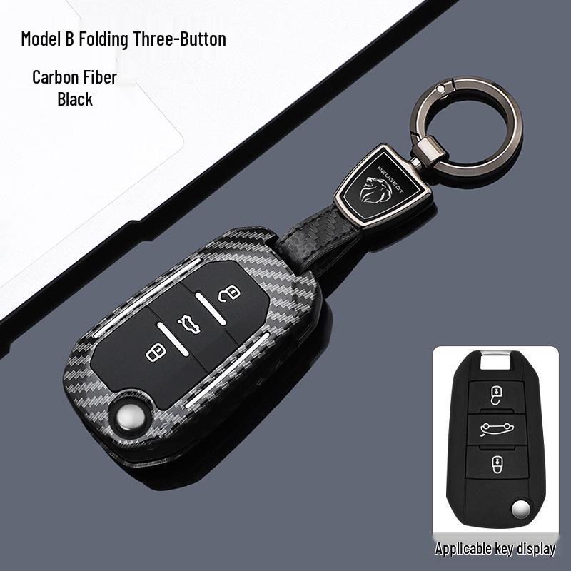 Key Cover for Dongfeng Peugeot: Compatible with Models 308, 301, 408, 308s, 3008, 2008, 508