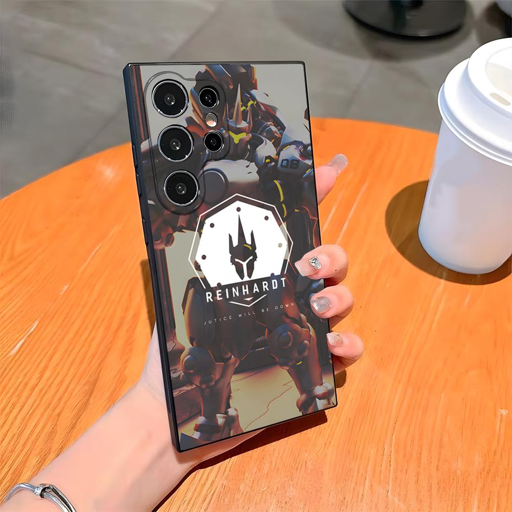 Game Overwatch Phone Case For Samsung S26 S25 Ultra S24 S23 Fe S22 S20 S21 Plus A54 A34 A53 A16 Back Cover
