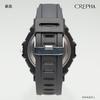 CREPHA Multi-Function Sports Watch TS-AD253-BK Analog Digital 5 ATM Water Resistant Men's Red Urethane Band