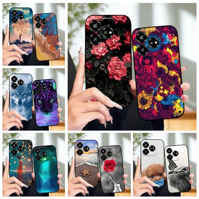 For ZTE Blade V60 4G Case Axon 60 Z2356 Shockproof Silicone TPU Phone Cover For Nubia V60 4G Coque V 60 Soft Protective Fundas