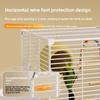 Large Bird Cage for Parrots & Budgies Luxury Cockatiel Lovebird Mansion Innovative Design Pet Aviary Parakeet Spacious Habitat