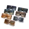 Large Frame Sunglasses, The Same Square Glasses, Personalized Diamond-Encrusted Sunglasses For Women
