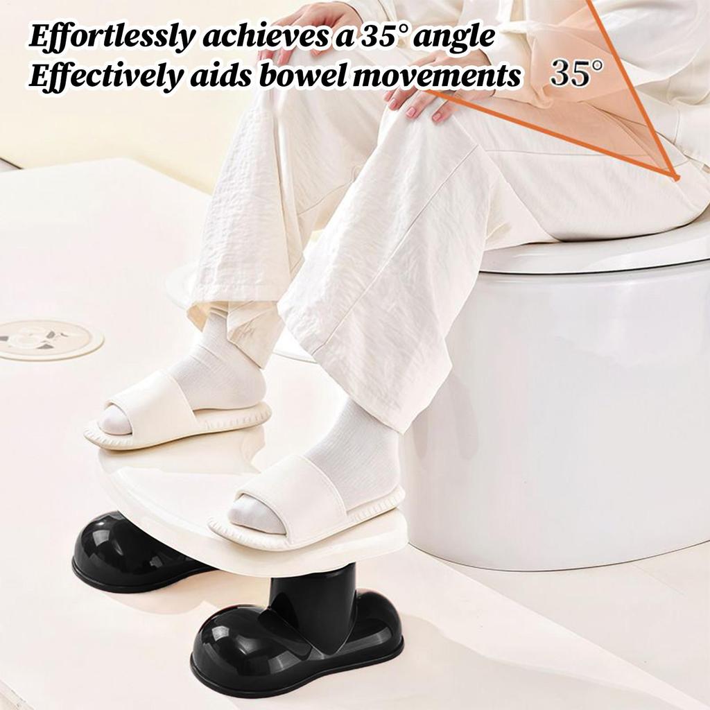 Toilet Squat Stool Toilet Assistance Steps Poop Stool For Bathroom Non-Slip Bench Step For Kids Elderly Toddler Adults Squatting