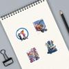 60-120PCS Zootopia Sticker Cartoon Water Resistant Vinyl Cards Stickers Designed for Boys Girls Water Bottles Laptop Suitcase Designed for Celebration