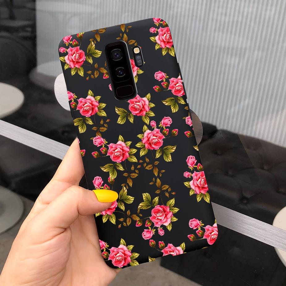 For Samsung Galaxy S9 S9+ Case Cute Fashion Cartoon Girls Cover Silicone Soft TPU Phone Case For Samsung S9 Plus S9+ Fundas Capa