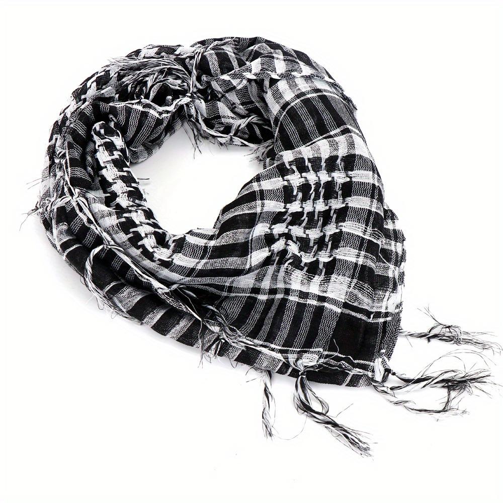 Military Tactical Desert Hijab Scarf Muslim Headscarf Islam Arab Keffiyeh Head Neck Scarves Wrap for Men and Women