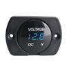 For DC 12V 24V Car Voltmeter with LED Digital Display Panel Waterproof