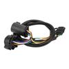 3.6ft 4Pin Trailer Wiring Harness Extension VehicleSide Truck Bed with 7Pin Connector US Type