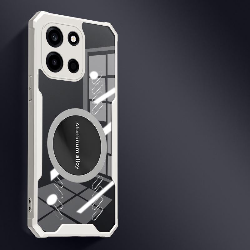 Graphene Heat Dissipation Magnetic Lens Case for OnePlus 12 - Anti-Fall Protective Shell