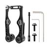 Pinza V-Brake Pieghevole Bici Braccio Corto/Lungo Lega di Alluminio Pinza V-Brake Maniglia Leva Freno Ciclismo Pinza Strumento