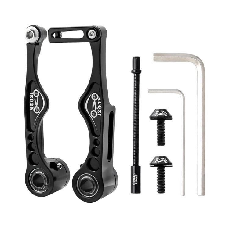 Pinza V-Brake Pieghevole Bici Braccio Corto/Lungo Lega di Alluminio Pinza V-Brake Maniglia Leva Freno Ciclismo Pinza Strumento