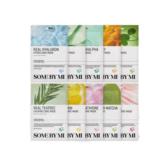 SOME BY MI - Real Care Mask - 10 Types Vitamin Brightening