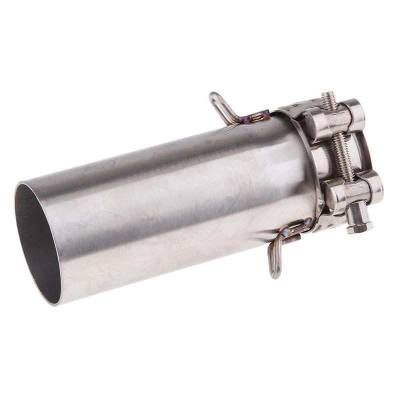 Motorcycle Exhaust Middle Tube Stainless Steel Mid Link Pipe for Yamaha R6