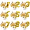 Gold Crown Balloon Set for First Birthday Party Decorations
