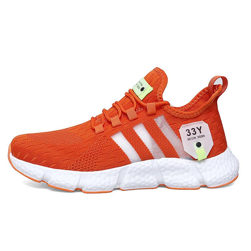 Men's Sports Shoes,summer Shoes,running Shoes,flyknit Breathable Running Shoes,lightweight Mesh Women's Casual Shoes.