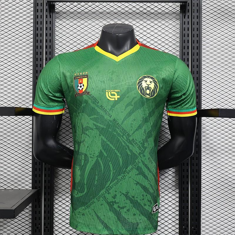 

Cameroon Jersey Player Version Home Two Guests African National Team Football XXL