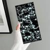 Totenkopf Kunst Funda für Samsung Galaxy S24 Plus S21 FE S23 S10 S9 Note 20 Ultra 8 9 10 S25 Ultra S20 Handyhülle Handyhülle