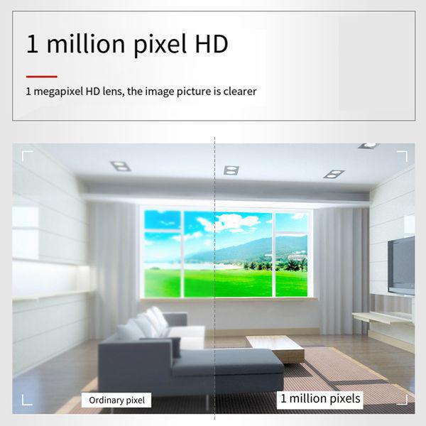 Svart 160° Vidvinkel 720P 1MP PCB Kamera Modul Set