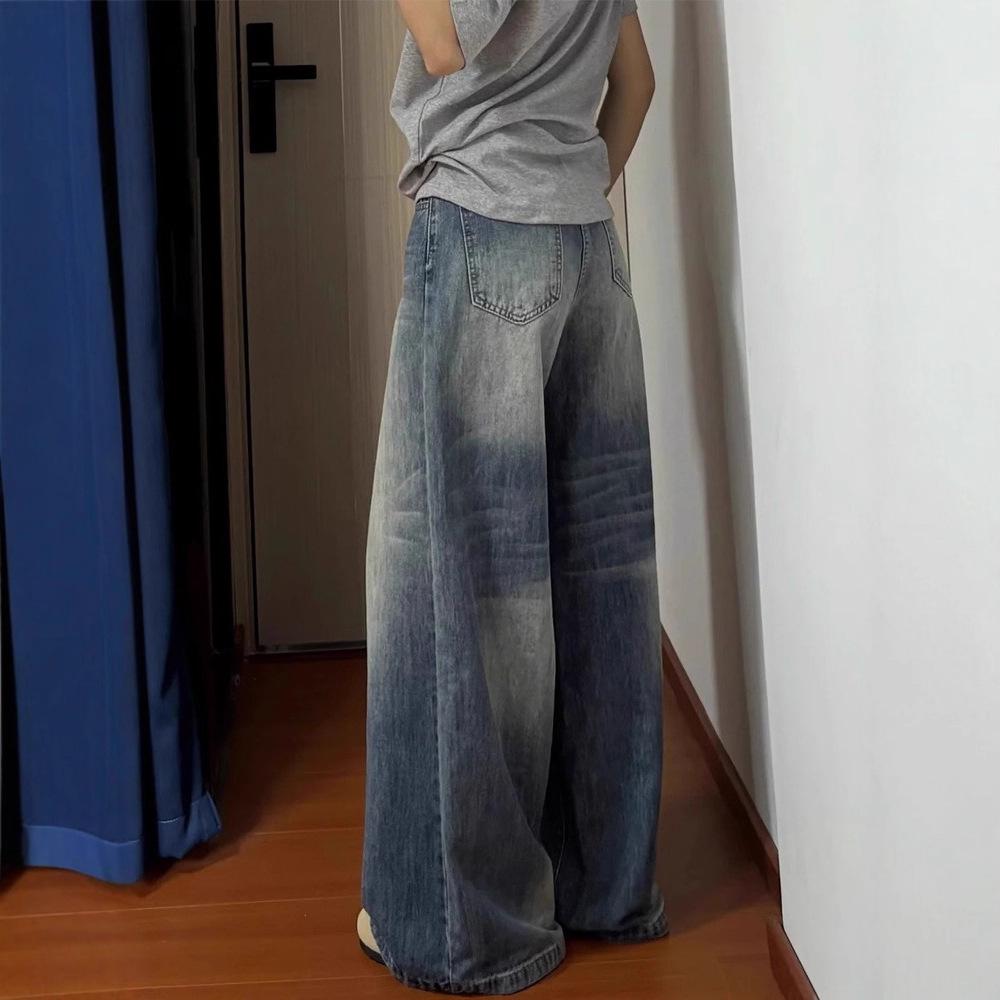 Pear-Shaped Women’s Plus Size Wide-Leg Denim Jeans for Summer 2025