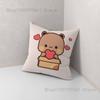Cartoon Lovely Cute BuBu DuDu Pillow Case For Sofa Decor Car Office Room Printing Cushion Cover Decorations and Protector