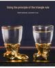 Set Decanter Vino Bianco Dodici Zodiaci Stile Cinese con 12 Bicchierini da Shot