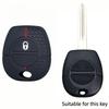 1 Buttons Silicone Car Key Remote Key Cover Shell For Nissan Micra Almera Primera X-Trail Navara Patrol Maxima