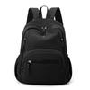 Casual Daypack for Woman Waterproof Nylon Backpack Simple Large Capacity Bookbag Lightweight School Backpacks Ladies Travel Bags