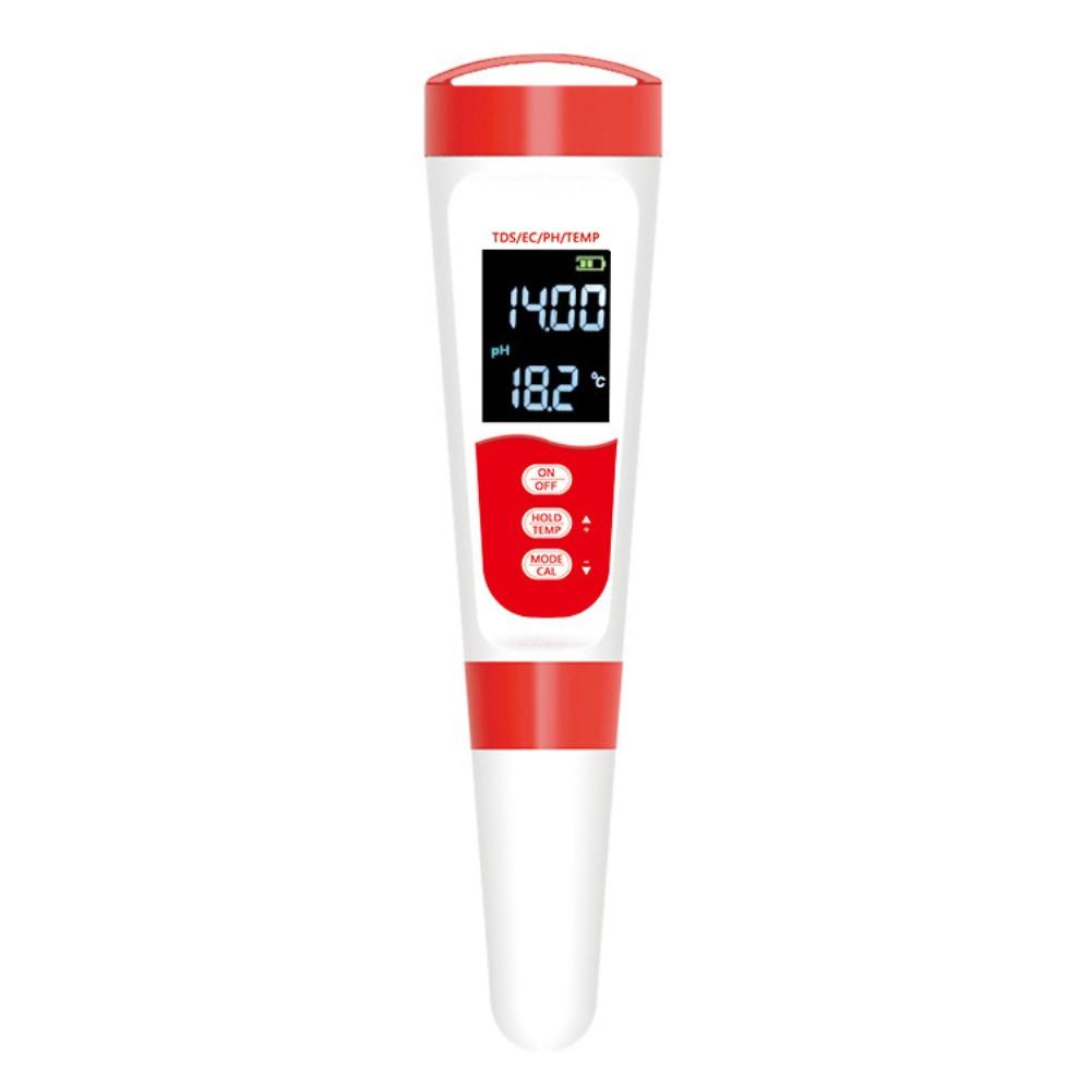 4-in-1 Water Quality Tester Multifunction Water Purity Testing Pen Digital PH Meter  Aquarium