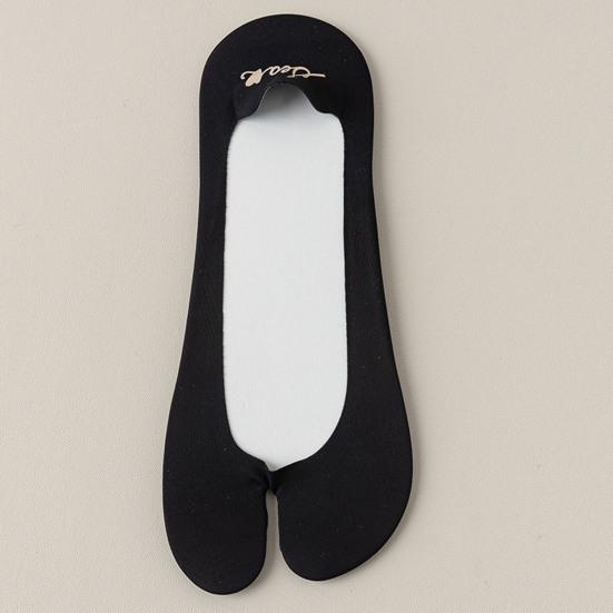 Flip Flop Tabi Socks for Women Elastic Split 2 Toe Socks Low Cut No Show Boat Sock Invisible Thin Cotton Sock