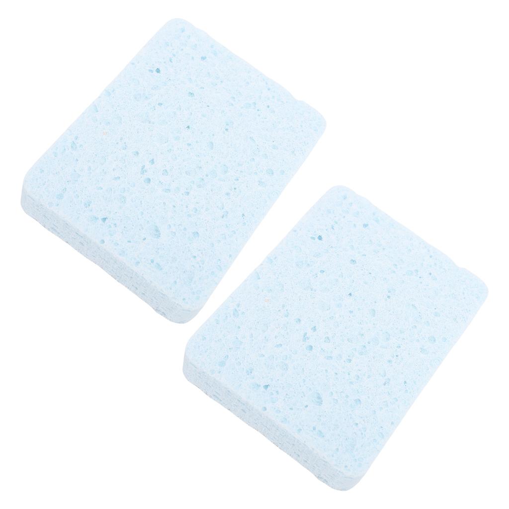 2PCS Rectangle Artist Sponges High Elasticity Reusable Portable Art Water Absorbent Sponge with Storage Box for Painting