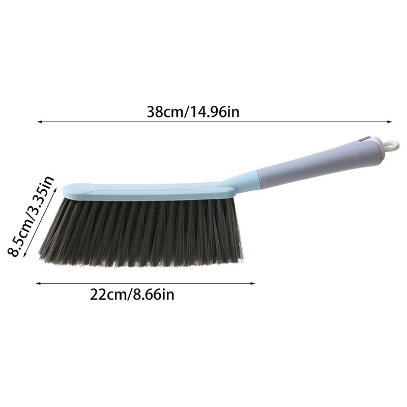 Bed Sweeping Brush Household Bedroom Cleaning Artifact Long Handle Sofa Carpet Dusting Soft Bristle Brush Cute Bed Broom