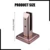 Floor Clamp 10-13 Mm Thick with Screw Square Pool Fence Spigot Glass Spigots for Staircase Balcony