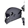 New model open-face motorcycle helmet with dual visors for men and women, full-face electric vehicle helmet
