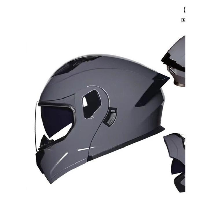 New model open-face motorcycle helmet with dual visors for men and women, full-face electric vehicle helmet